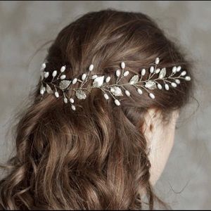 Wedding Hair Vine with Leaves